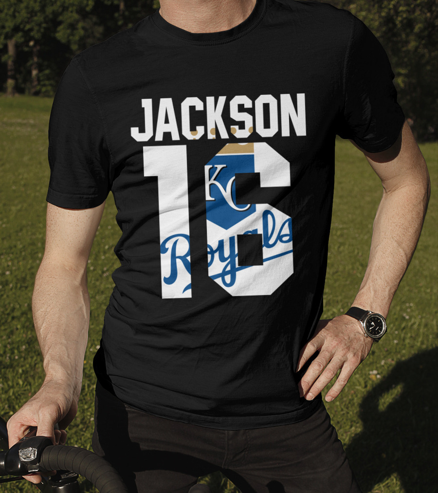 Kansas City Royals Jackson 16 KC T-Shirt