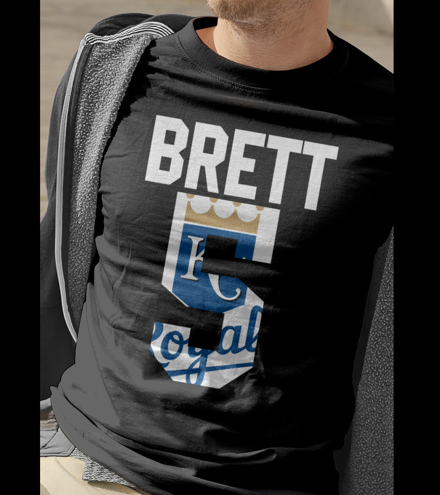 George Brett Kansas City Royals Number 5 KC Royals T-Shirt