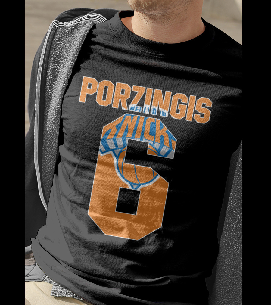 Porzingis New York Knicks Nba T-Shirt