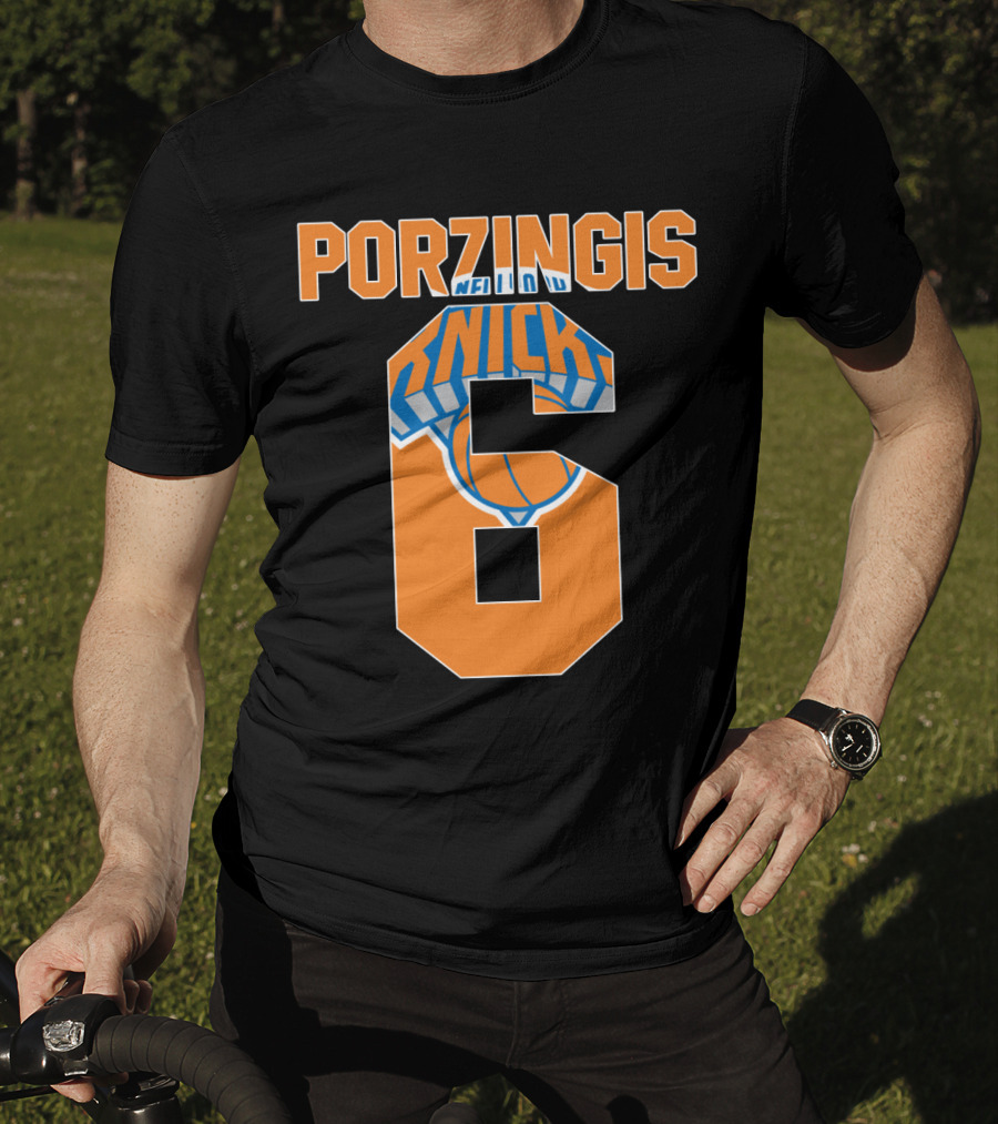 Porzingis New York Knicks Nba T-Shirt