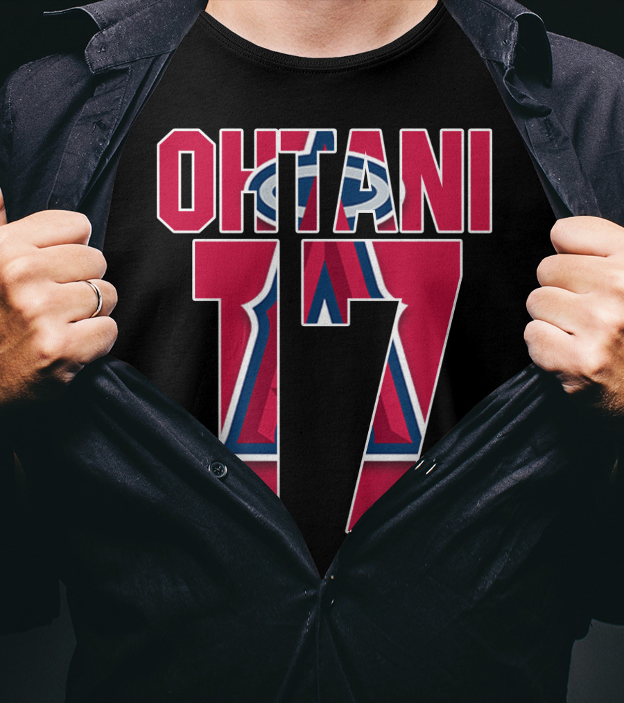 Ohtani 17 Los Angeles Angels Iconic T-Shirt