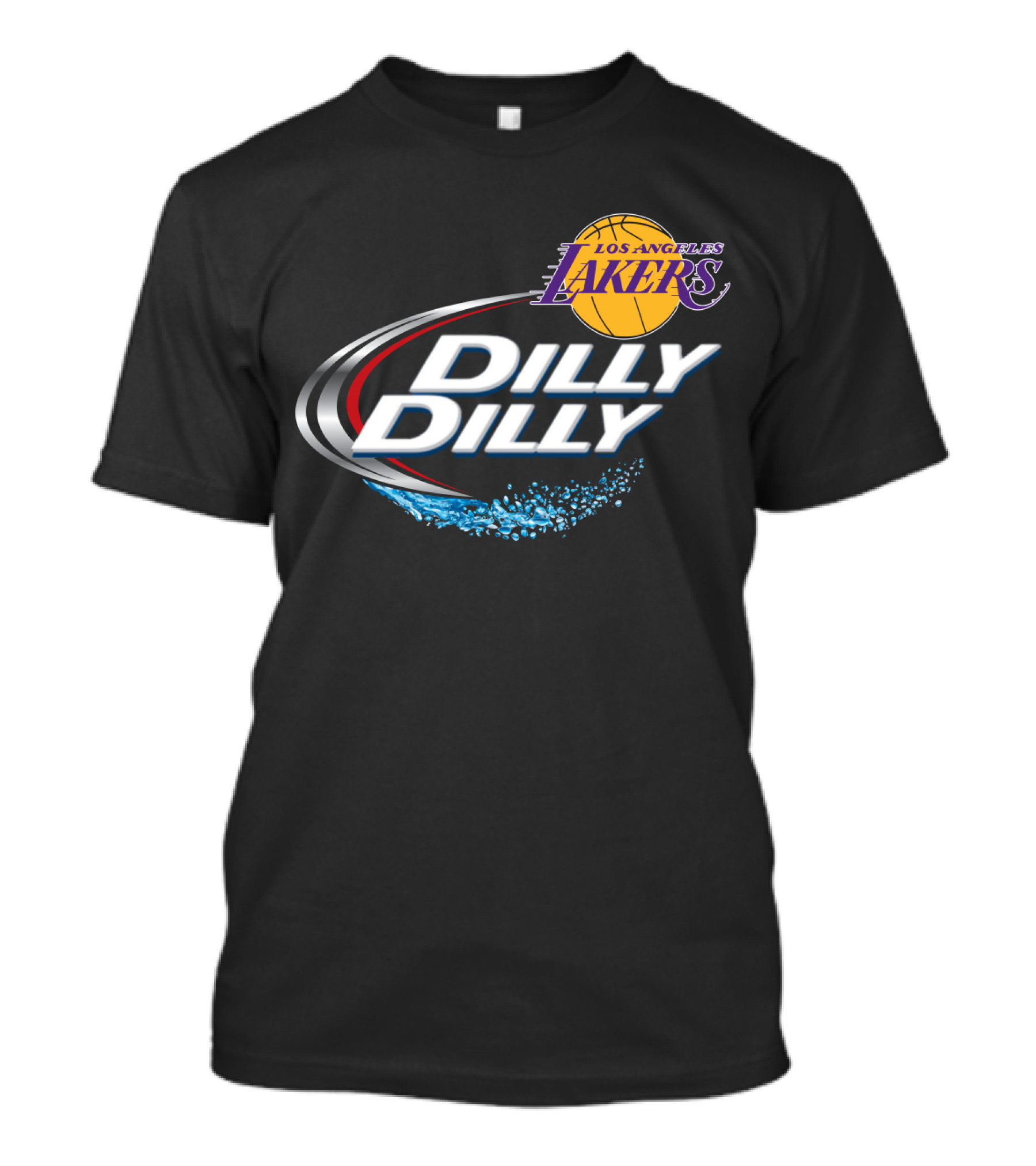 Los Angeles Lakers Dilly Dilly Fan Celebration Basketball T-Shirt