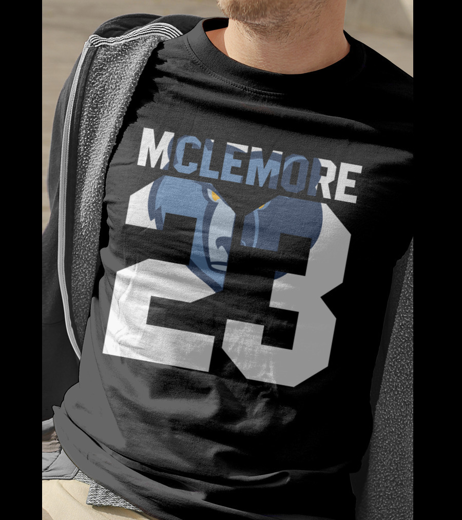 Memphis Grizzlies Ben Mclemore 23 Number T-Shirt
