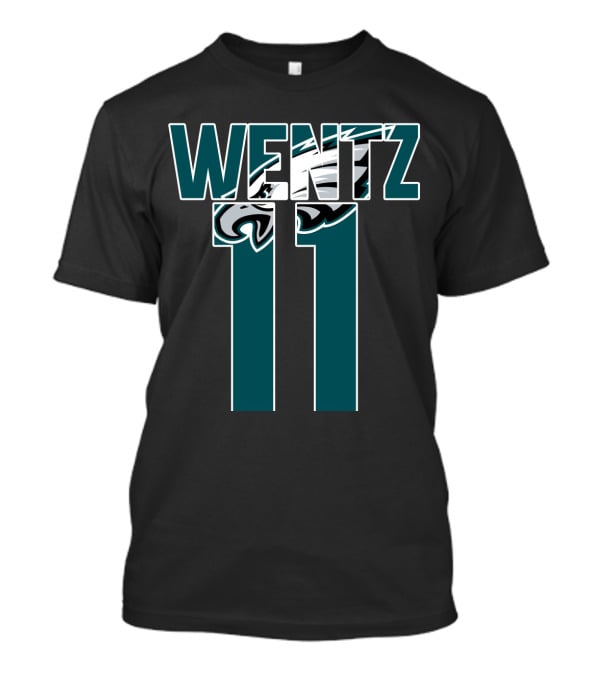 Wentz 11 Philadelphia Eagles T-Shirt