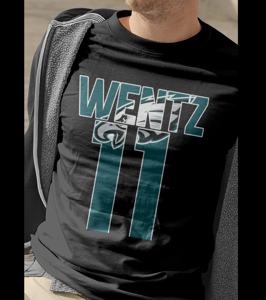 Wentz 11 Philadelphia Eagles T-Shirt