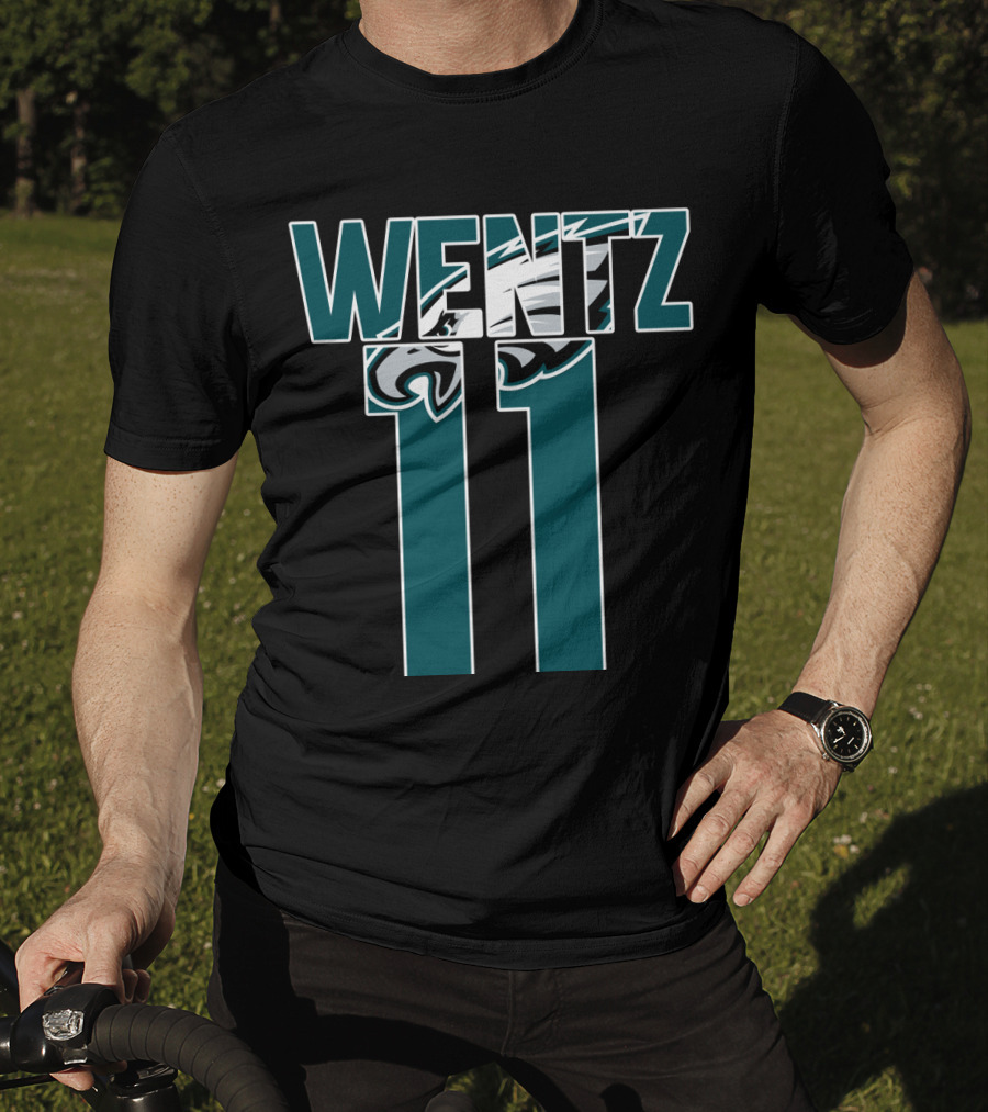 Wentz 11 Philadelphia Eagles T-Shirt