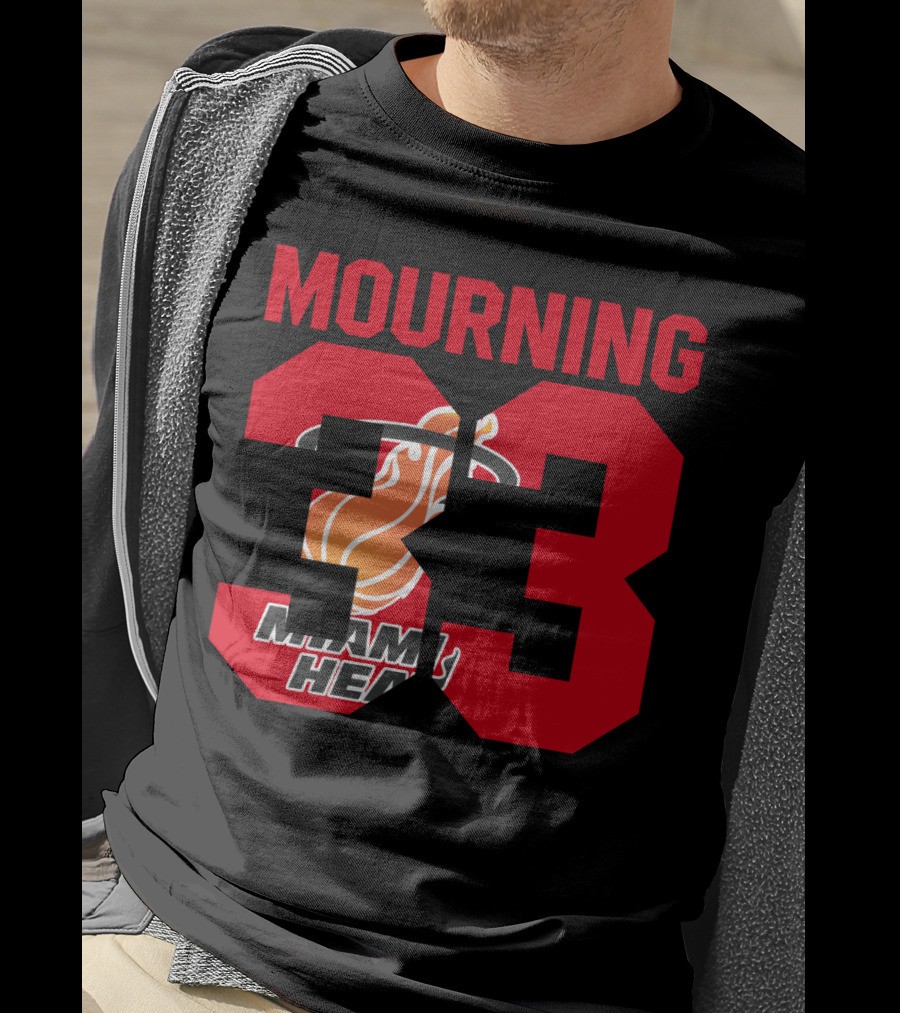 Mourning 33 Miami Heat T-Shirt