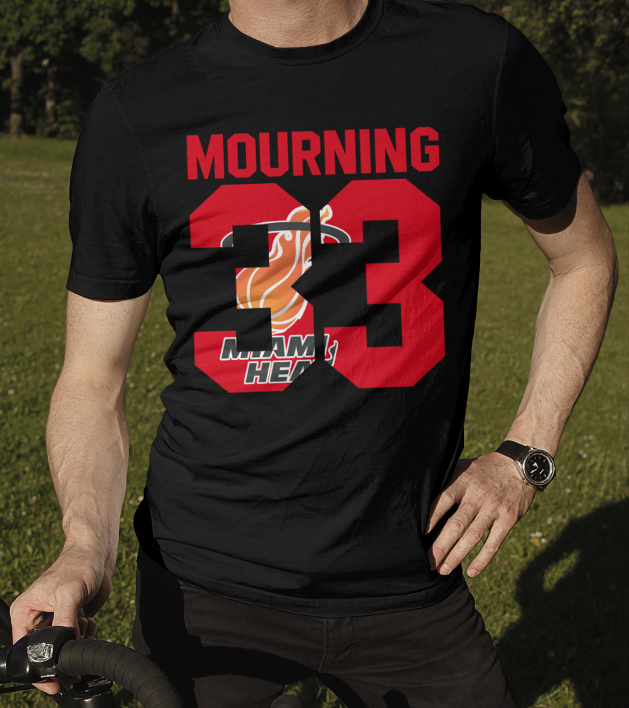 Mourning 33 Miami Heat T-Shirt