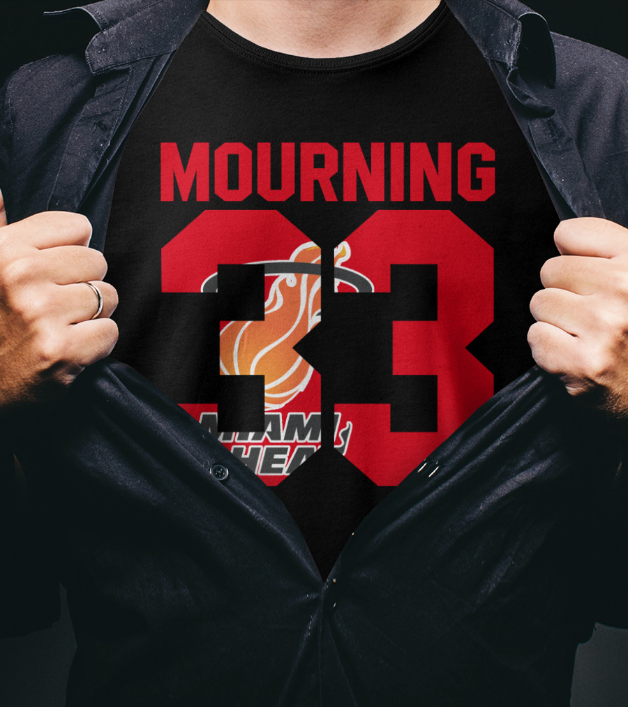 Mourning 33 Miami Heat T-Shirt