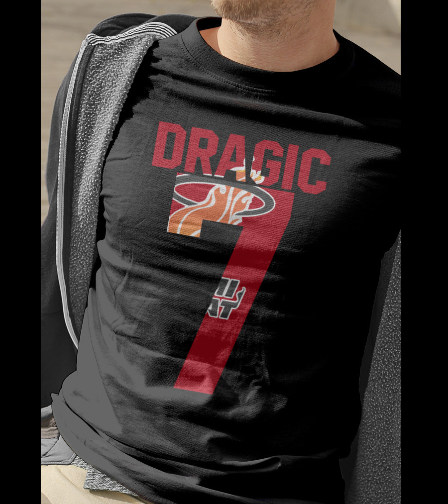 Goran Dragic Number 7 Miami Heat T-Shirt