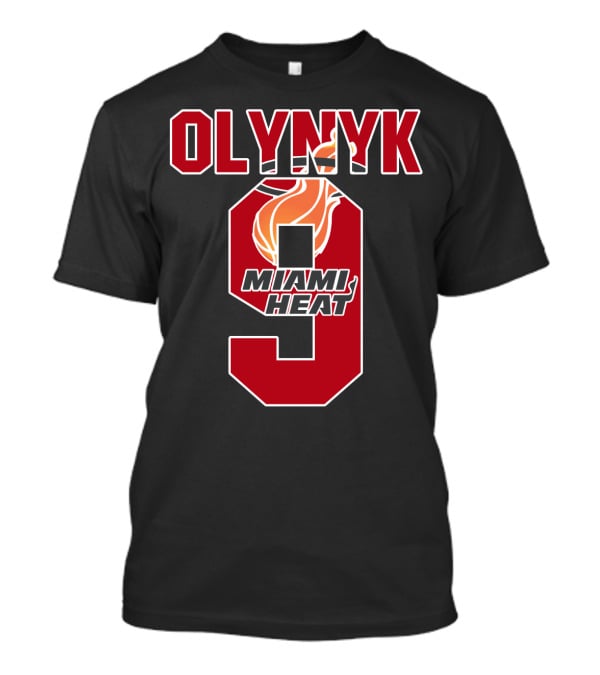 Olynyk 9 Miami Heat T-Shirt