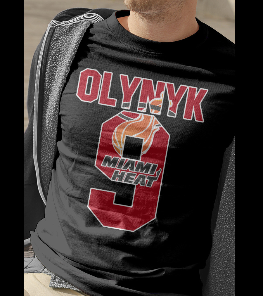 Olynyk 9 Miami Heat T-Shirt