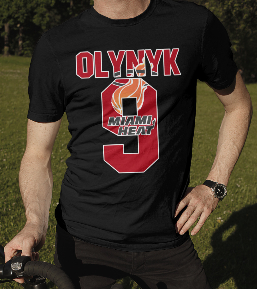 Olynyk 9 Miami Heat T-Shirt