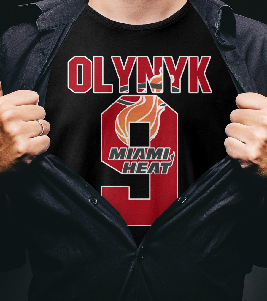 Olynyk 9 Miami Heat T-Shirt
