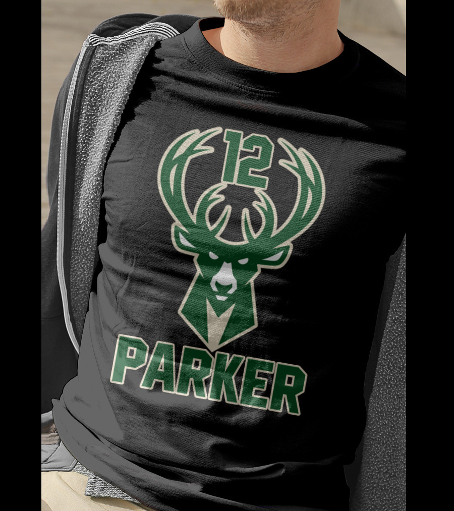Milwaukee Bucks #12 Jabari Parker T-Shirt