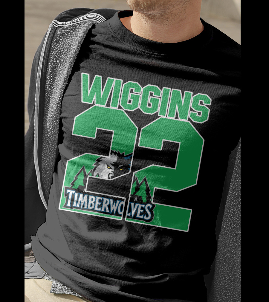 Wiggins 22 Minnesota Timberwolves T-Shirt