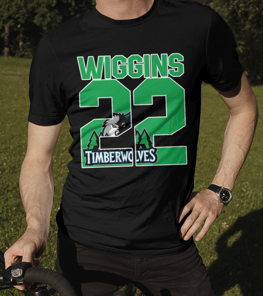 Wiggins 22 Minnesota Timberwolves T-Shirt