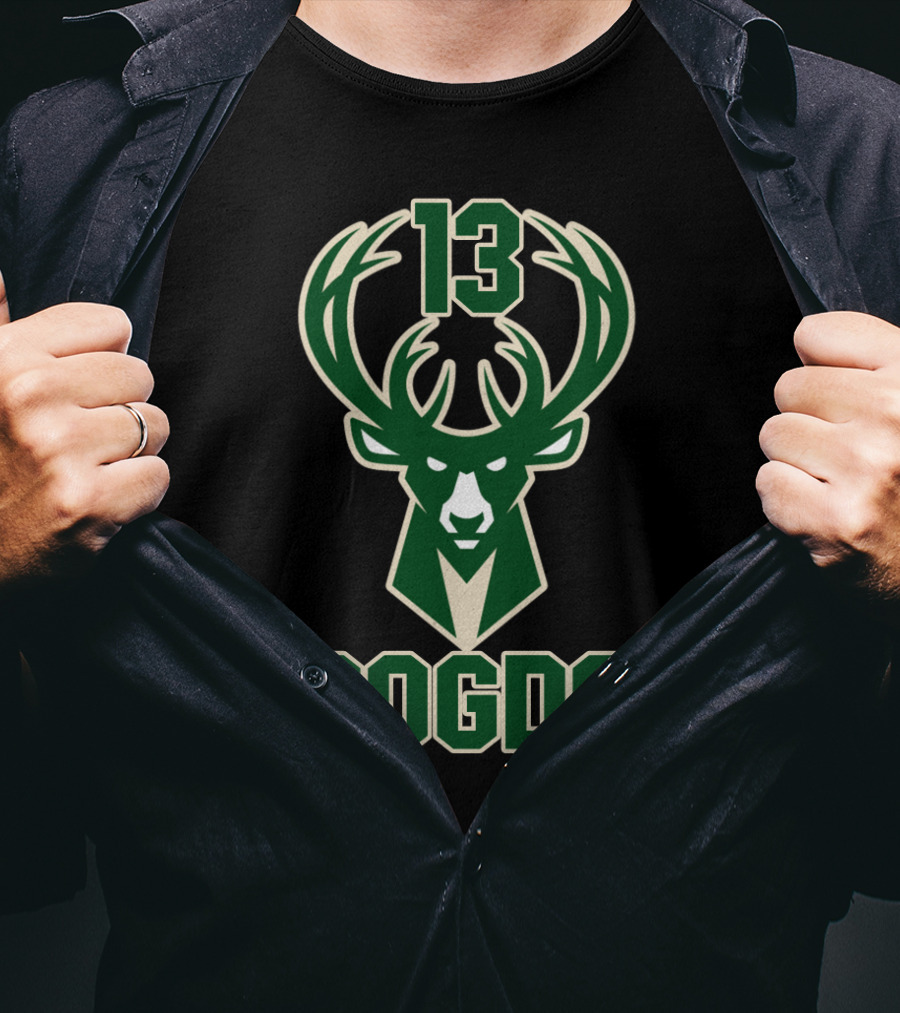 Milwaukee Bucks 13 Brogdon T-Shirt