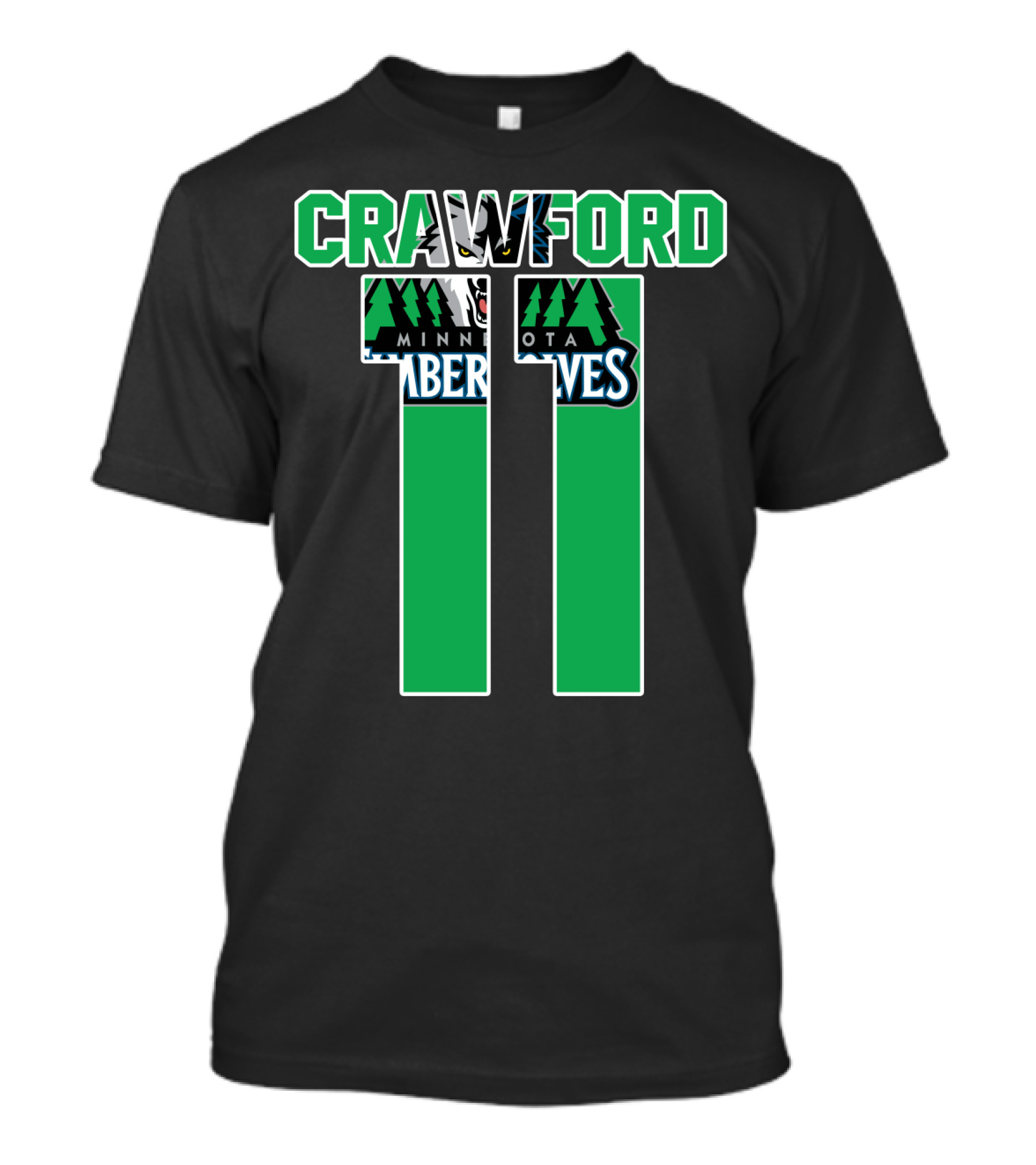 Crawford 11 Minnesota Timberwolves T-Shirt