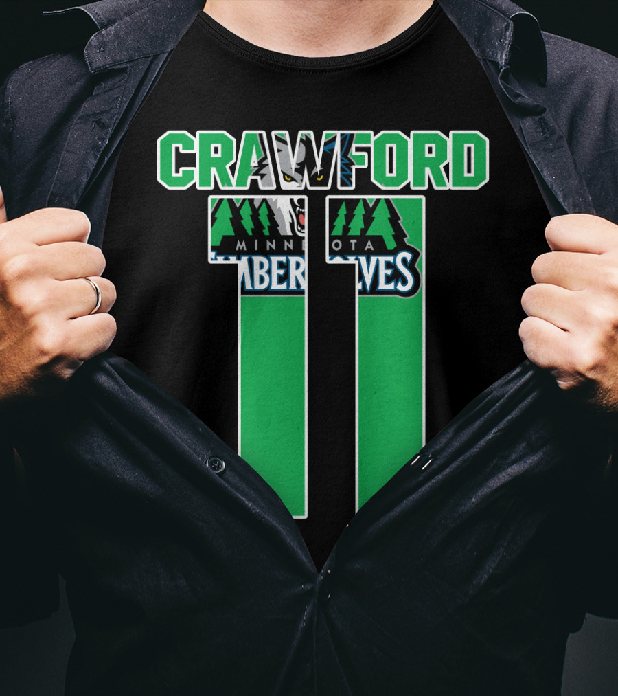 Crawford 11 Minnesota Timberwolves T-Shirt