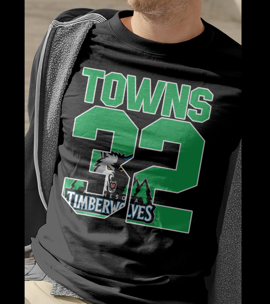 Minnesota Timberwolves Karl Anthony Towns T-Shirt