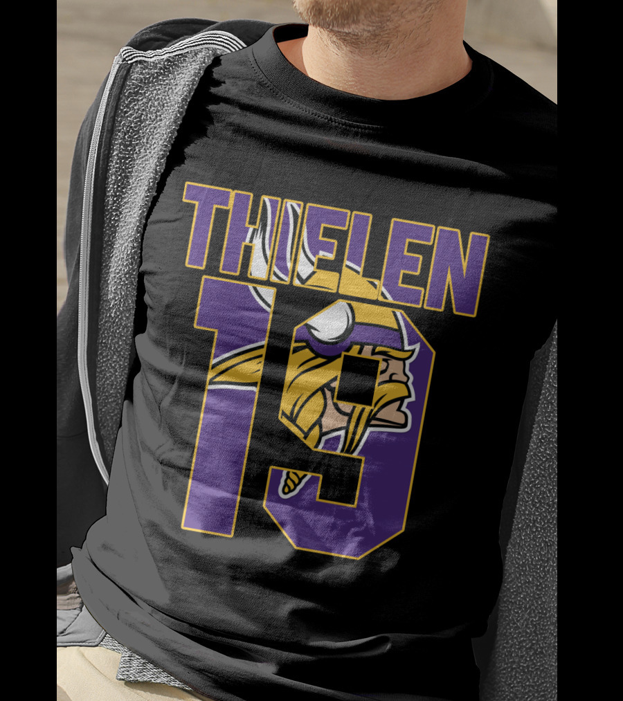 Thielen 19 Minnesota Vikings Jersey T-Shirt