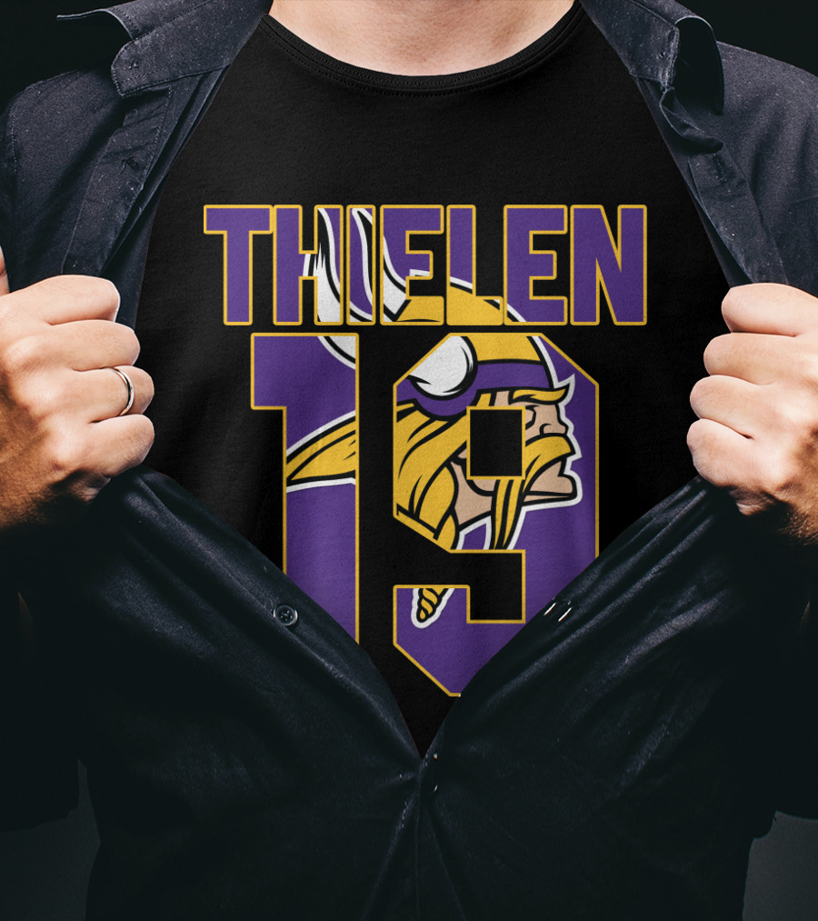 Thielen 19 Minnesota Vikings Jersey T-Shirt