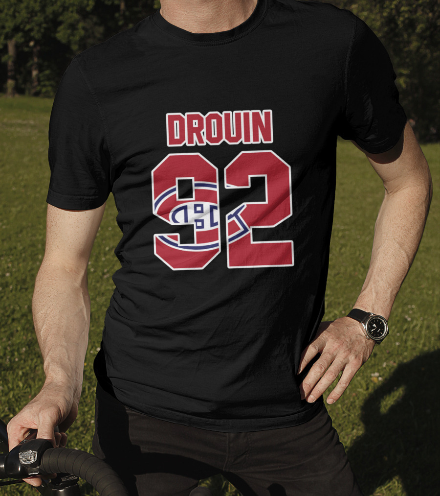 Montreal Canadiens Jonathan Drouin 92 NHL T-Shirt