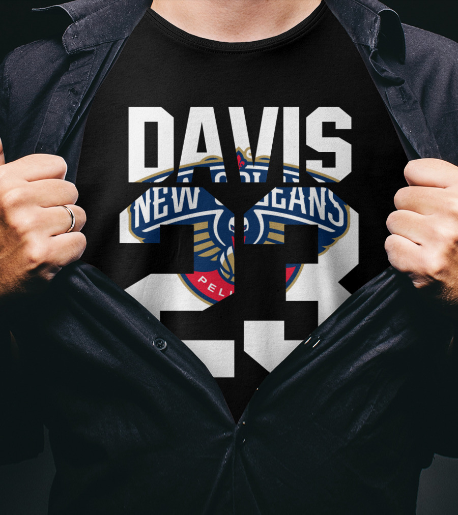 New Orleans Pelicans Anthony Davis 23 Nba T-Shirt