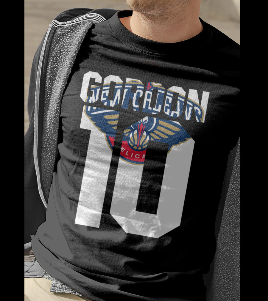 New Orleans Pelicans Eric Gordon 10 Nba Basketball T-Shirt