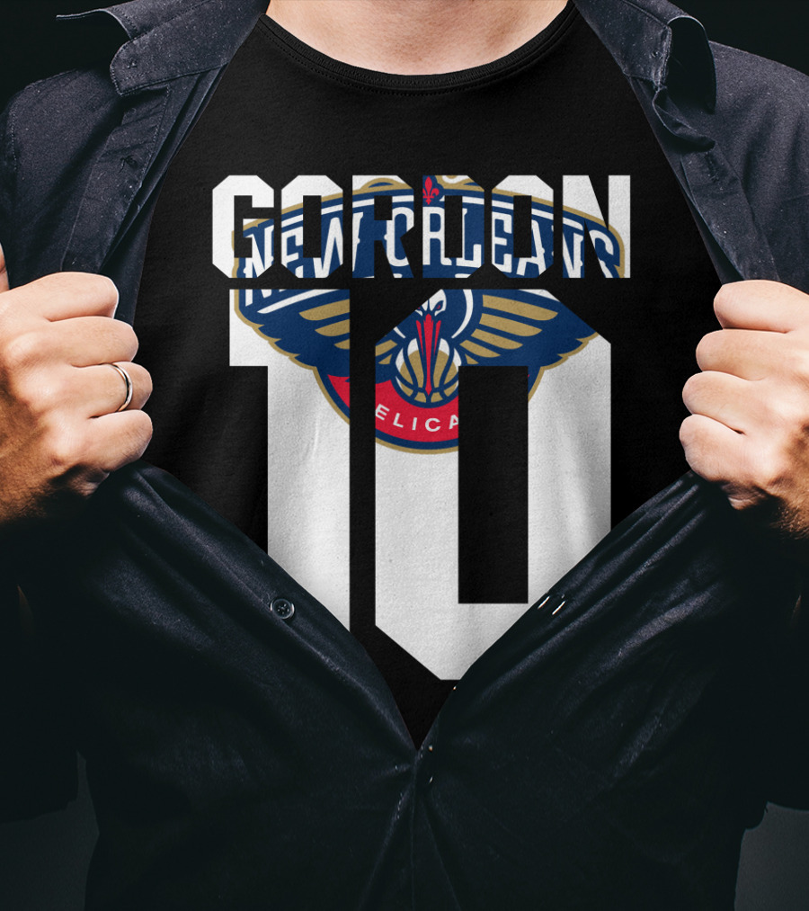 New Orleans Pelicans Eric Gordon 10 Nba Basketball T-Shirt