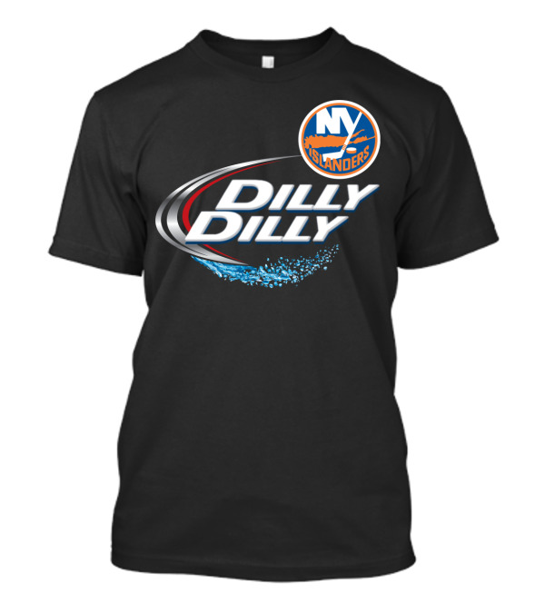 New York Islanders Dilly Dilly NHF Fan Logo Splash T-Shirt