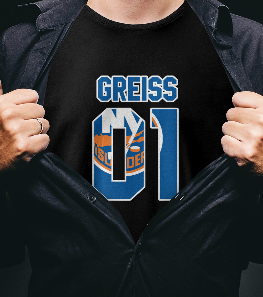 New York Islanders Greiss 01 NHL Hockey Team T-Shirt