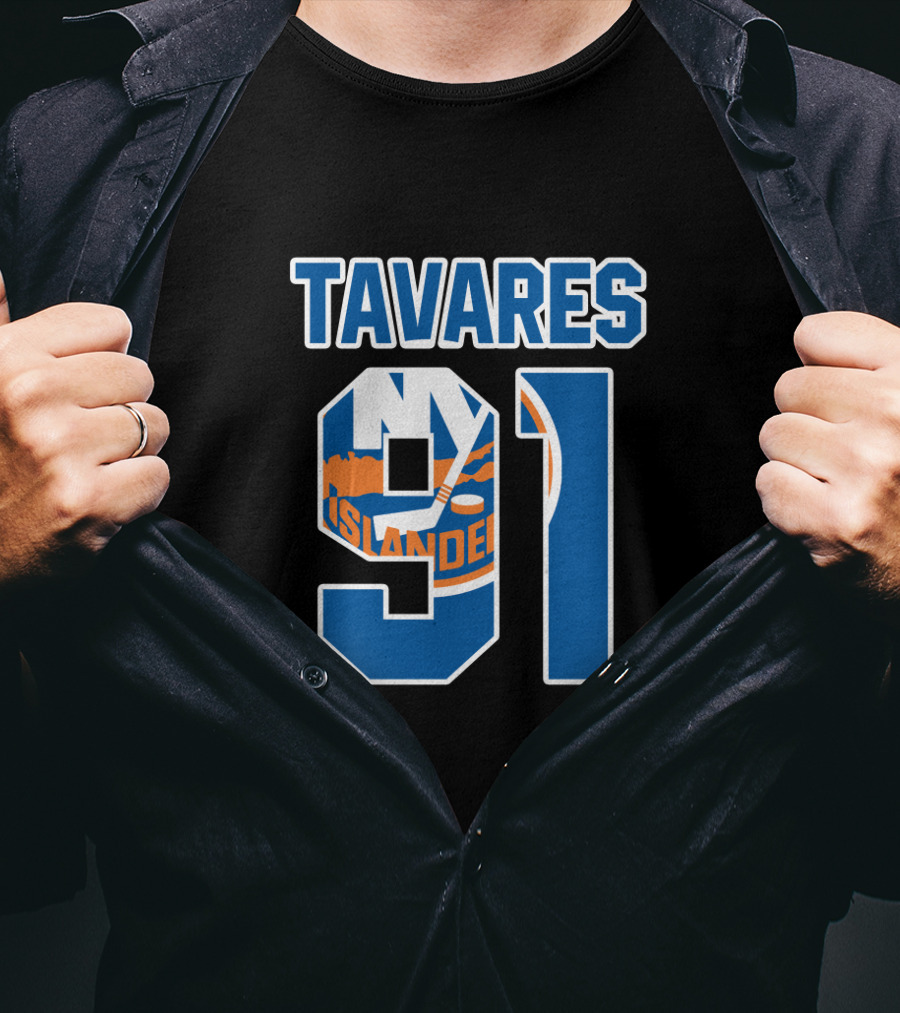 John Tavares 91 New York Islanders NHL T-Shirt