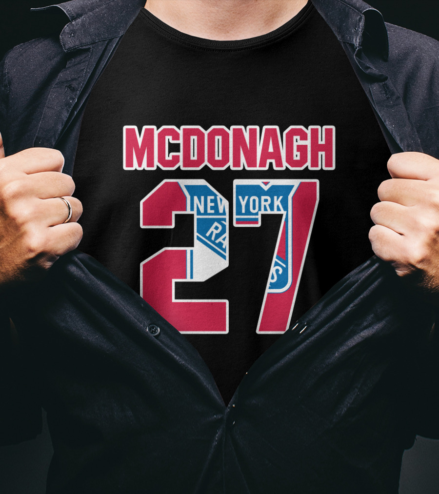 McDonagh 27 New York Rangers NHL T-Shirt