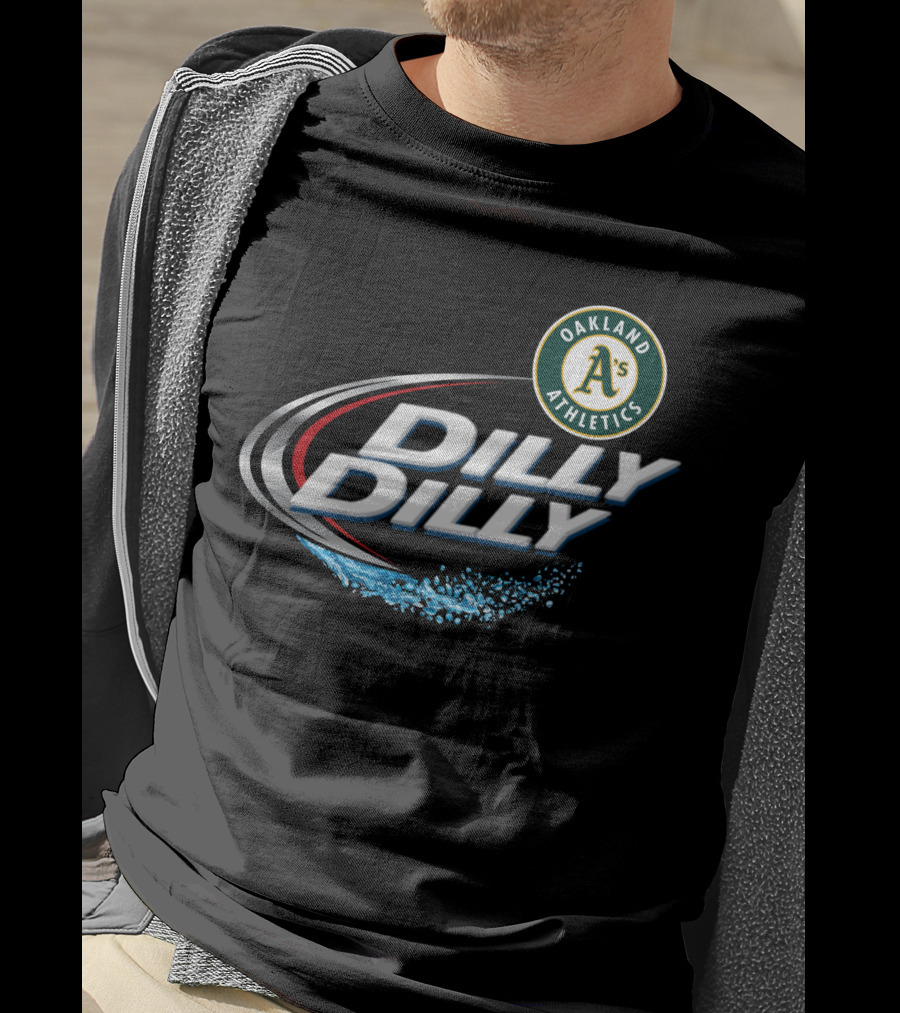 Oakland Athletics Dilly Dilly Fast Splash Logo T-Shirt