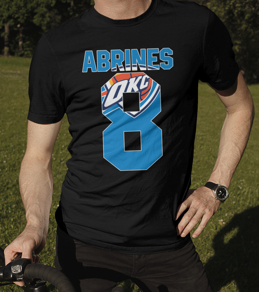 Oklahoma City Thunder Abrines 8 Okc Basketball Nba T-Shirt