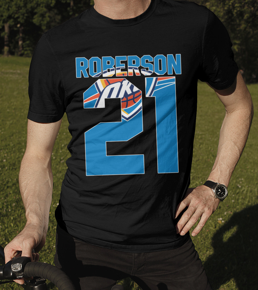 Oklahoma City Thunder Roberson 21 Nba T-Shirt