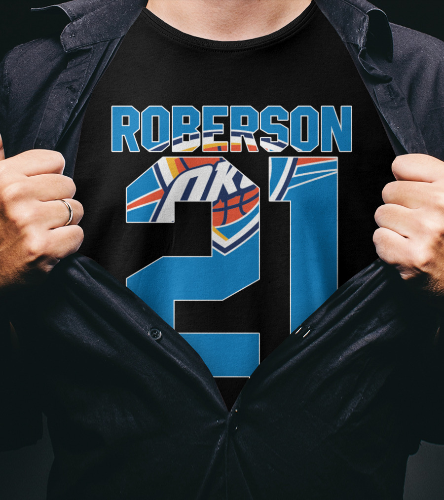 Oklahoma City Thunder Roberson 21 Nba T-Shirt