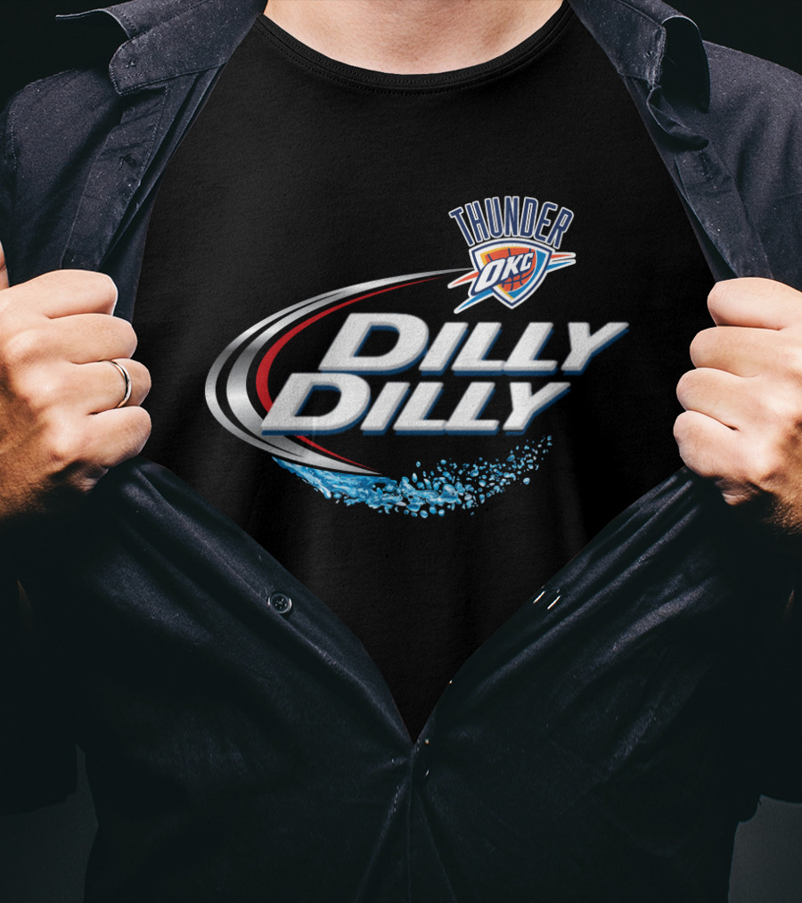 Oklahoma City Thunder Okc Dilly Dilly Thunder Fans T-Shirt