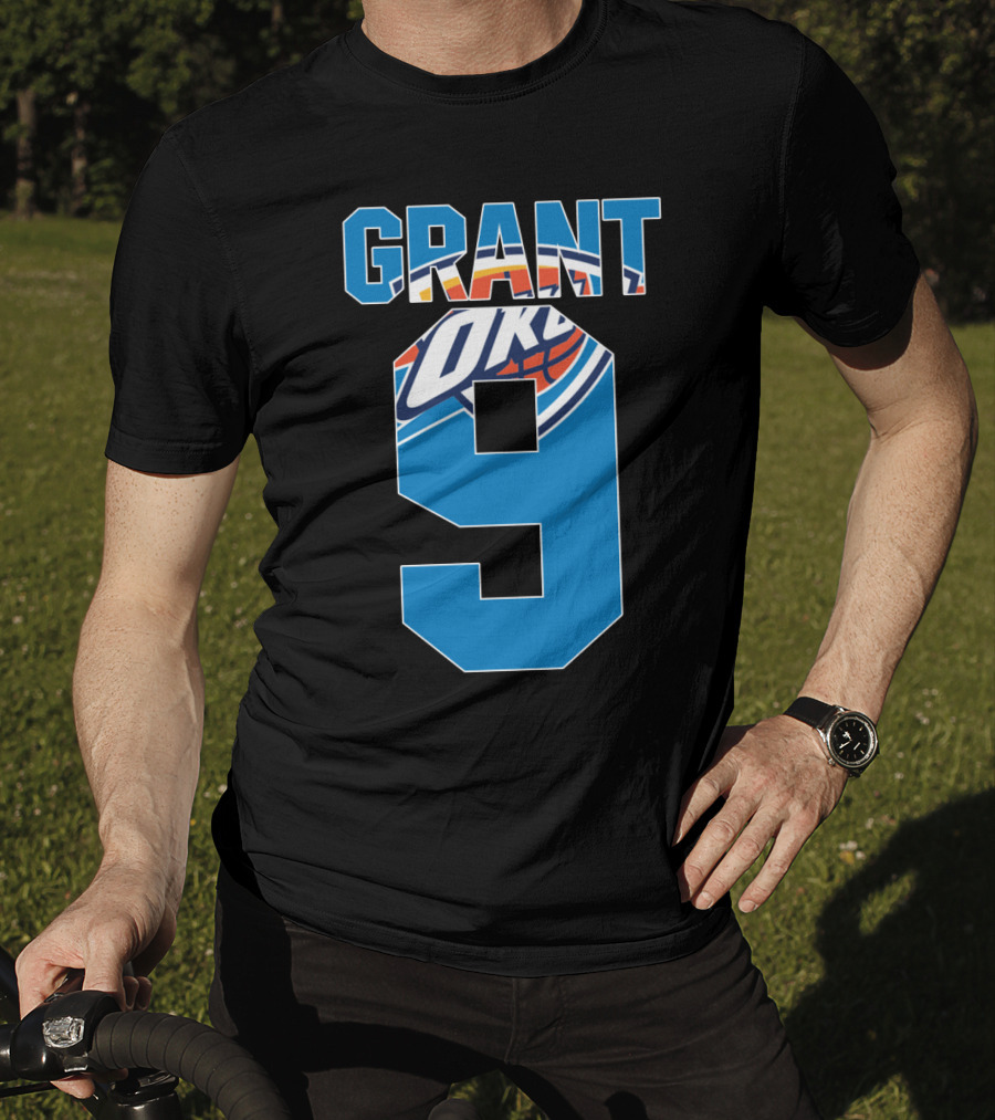 Oklahoma City Thunder Jerami Grant 9 Nba T-Shirt