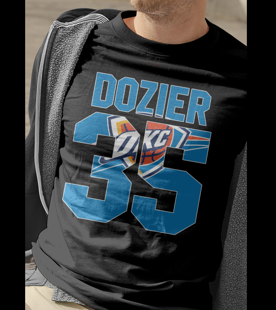 Oklahoma City Thunder Dozier 35 Nba T-Shirt