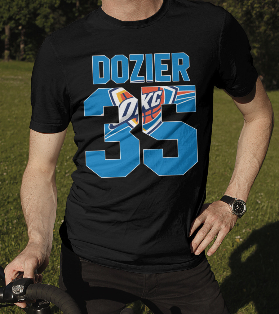 Oklahoma City Thunder Dozier 35 Nba T-Shirt