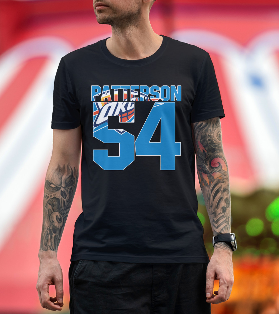 Patterson 54 Okc Thunder T-Shirt