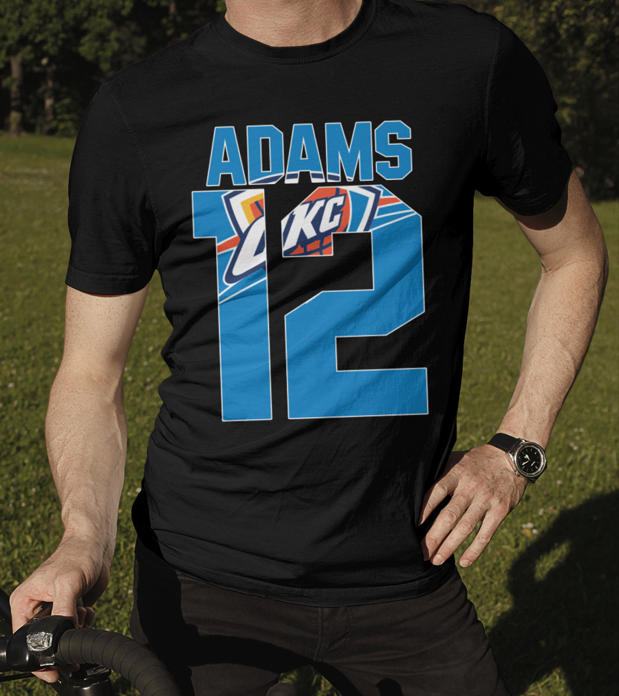 Adams 12 Okc Thunder Nba T-Shirt