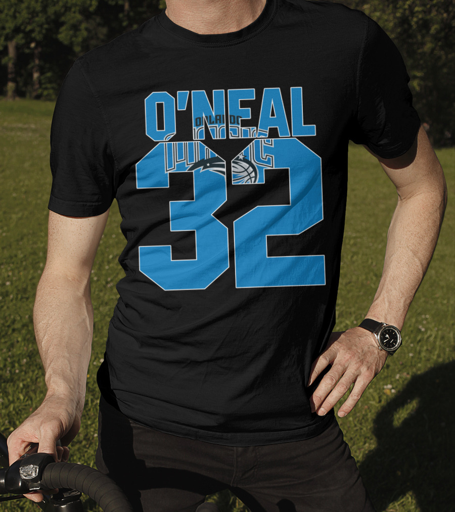 Orlando Magic Shaquille O'neal 32 Nba Basketball T-Shirt