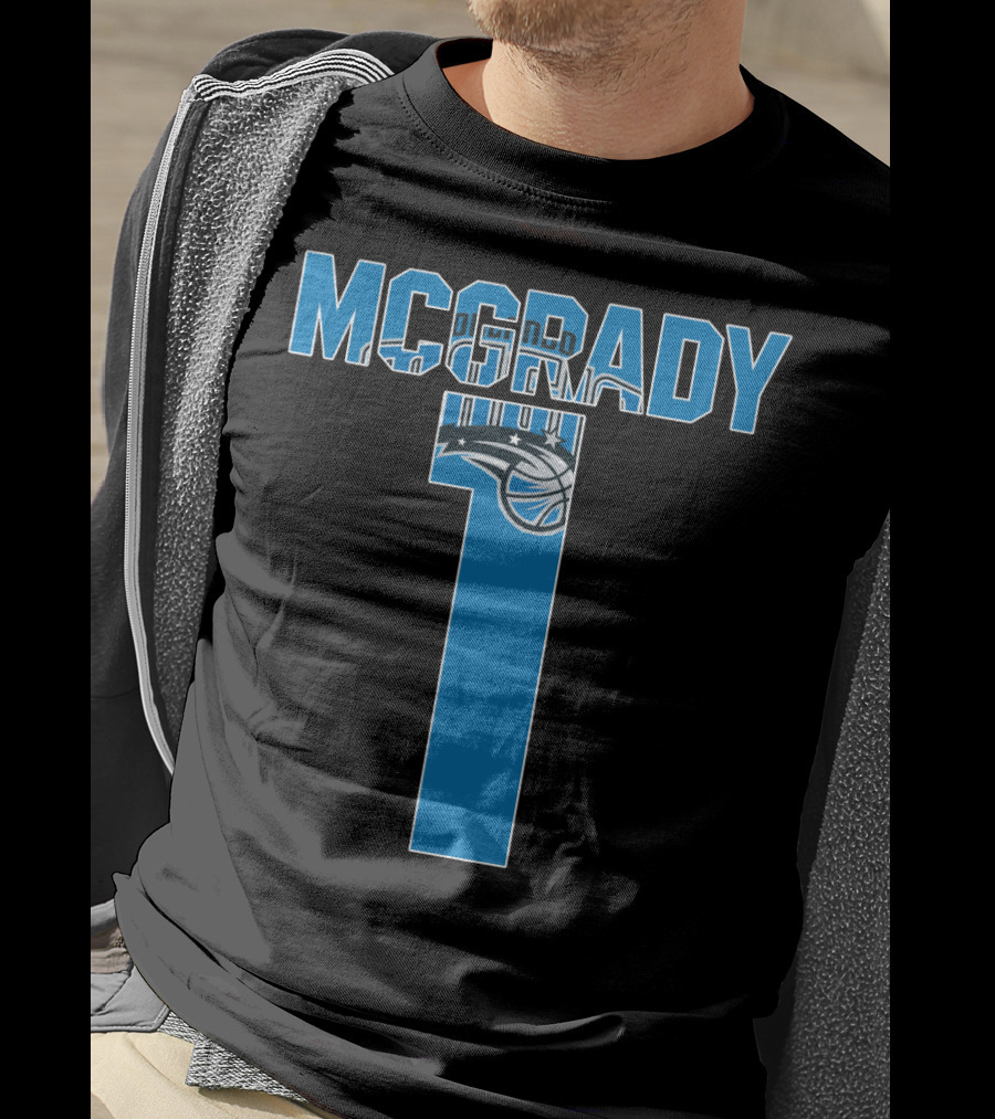 Orlando Magic Tracy Mcgrady Number One Nba Mcgrady 1 T-Shirt