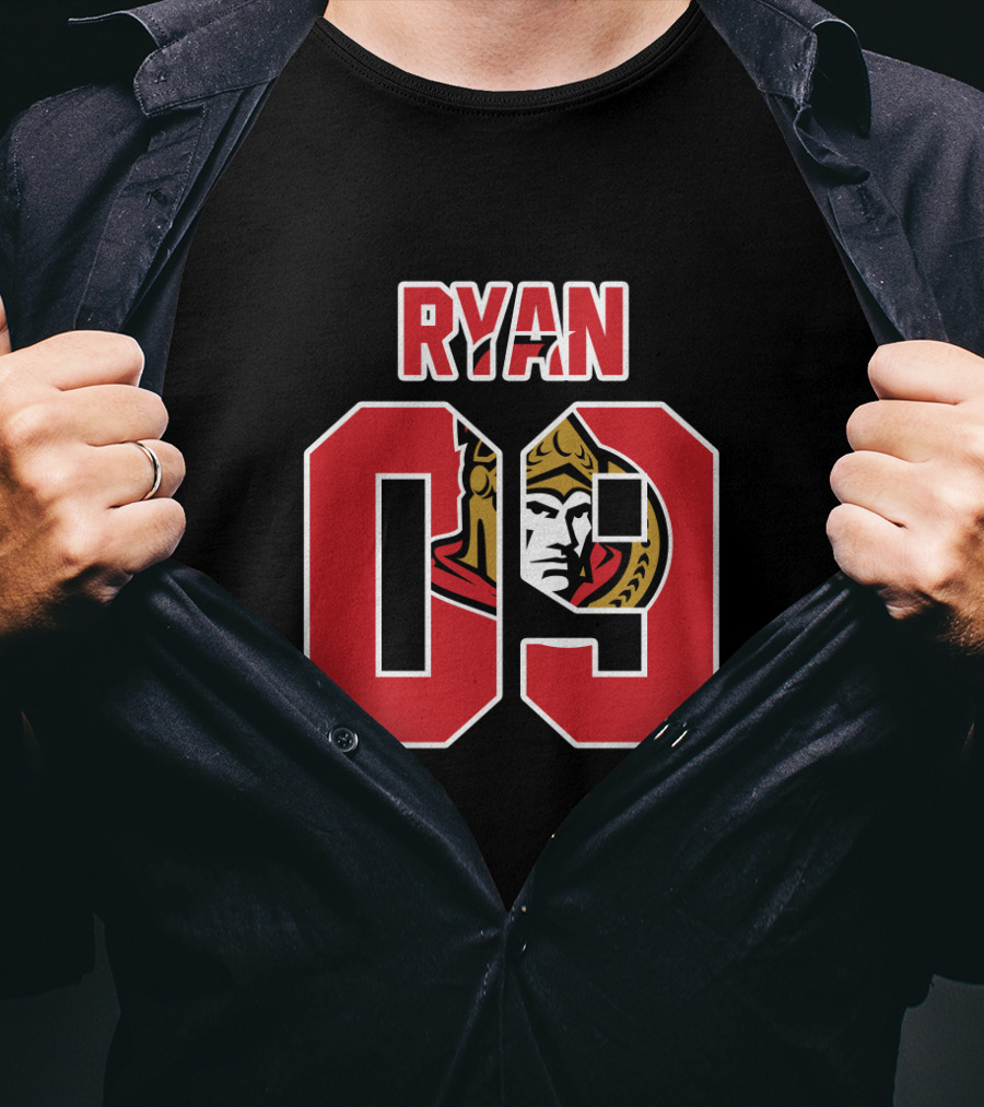 Ottawa Senators Ryan 09 NHL Hockey T-Shirt