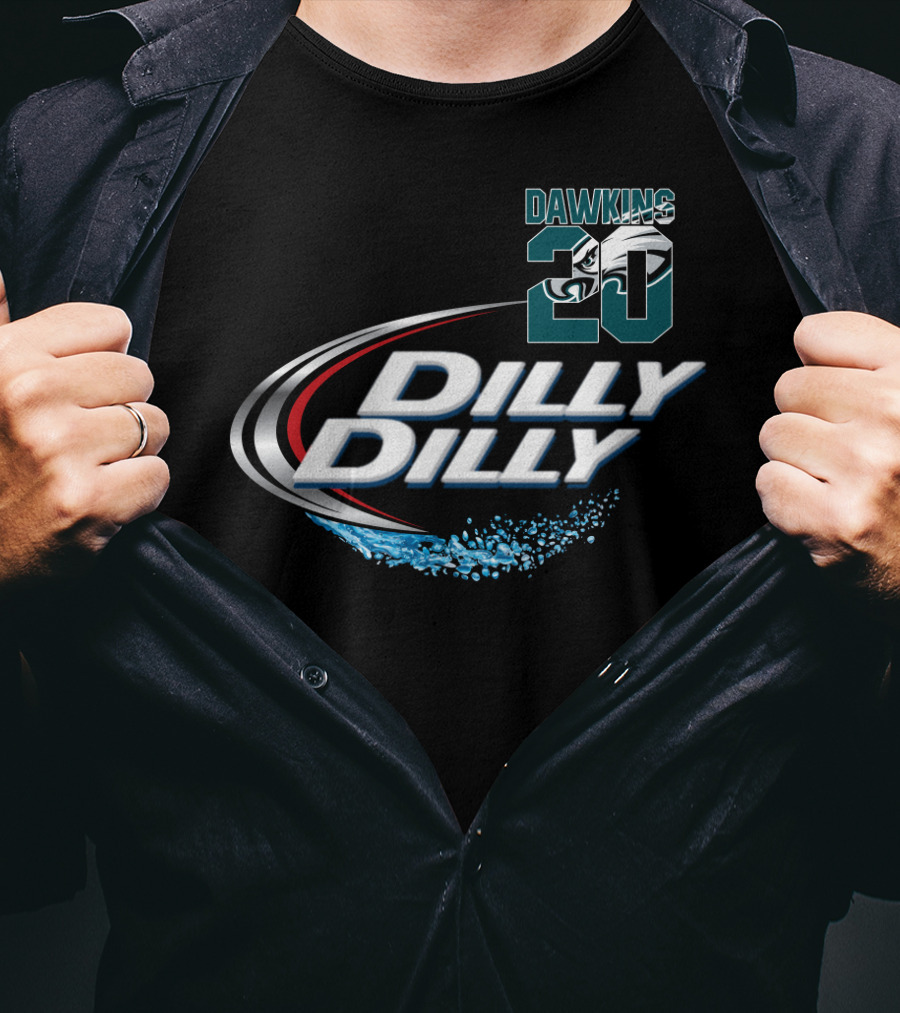Dawkins 20 Philadelphia Eagles Dilly Dilly T-Shirt