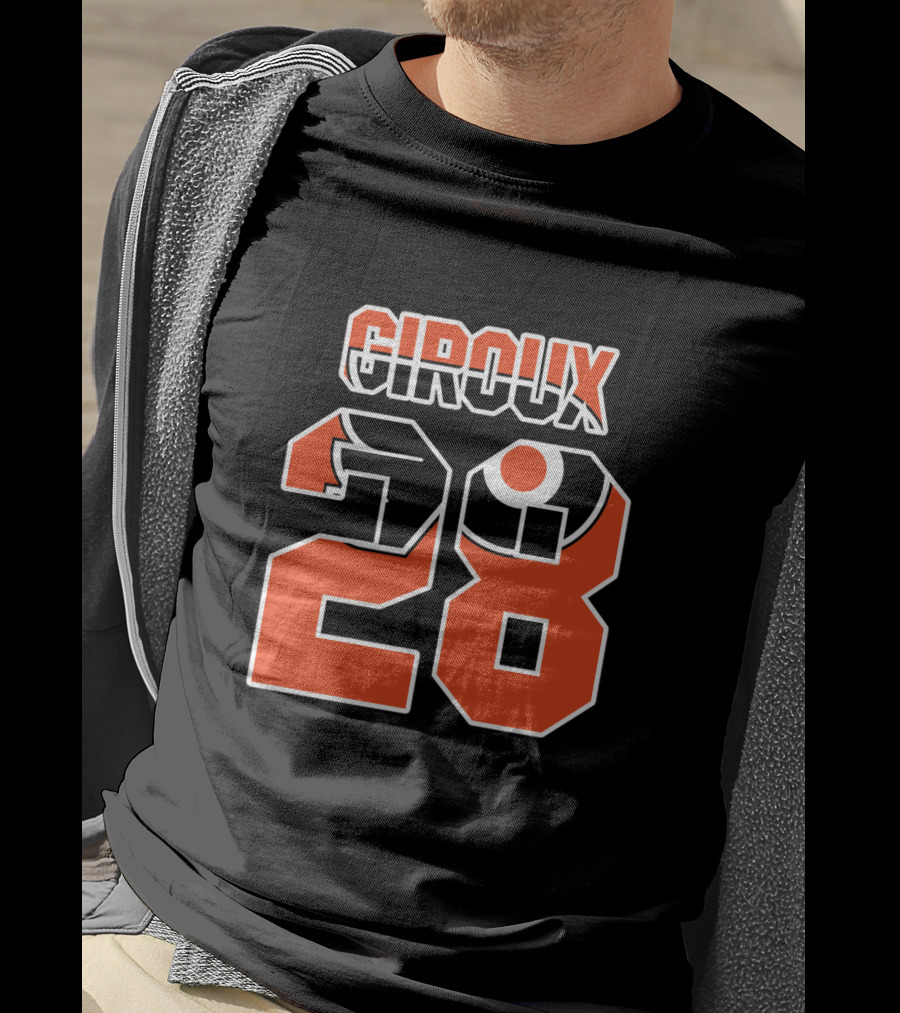 Philadelphia Flyers Claude Giroux 28 NHL T-Shirt